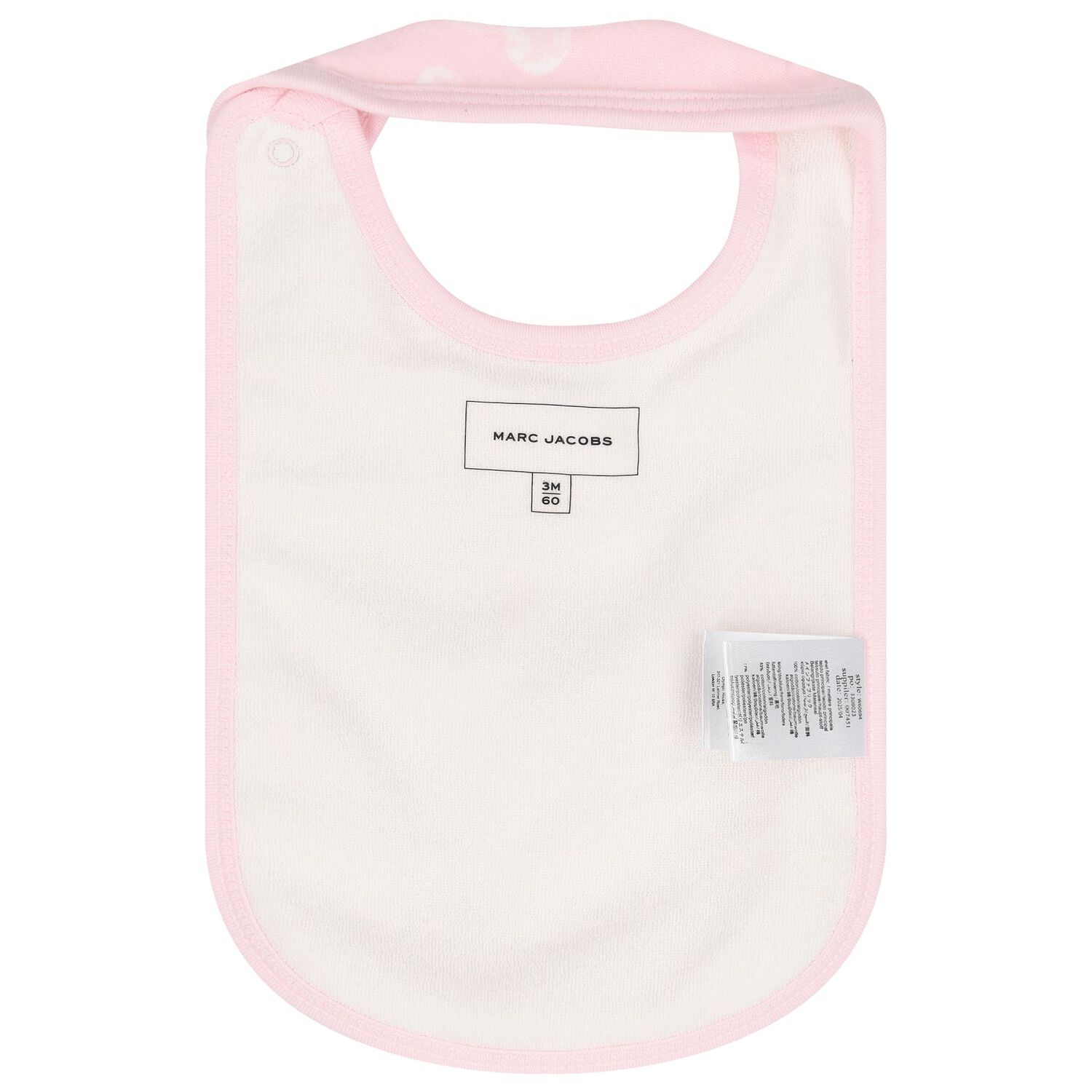 طقم هديا افرول بنات مزين بالزهور باللون الابيض والوردى , 1, hi-res