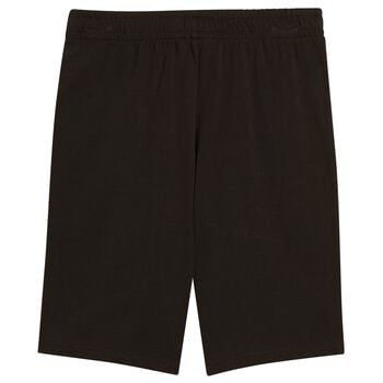 Boys Black Logo Shorts