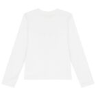 طقم بدلة بنات رياضية مكشكشة  باللون الأبيض والأحمر , 1, hi-res