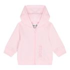 Baby Girls Pink & White Tracksuit Gift Set, 1, hi-res