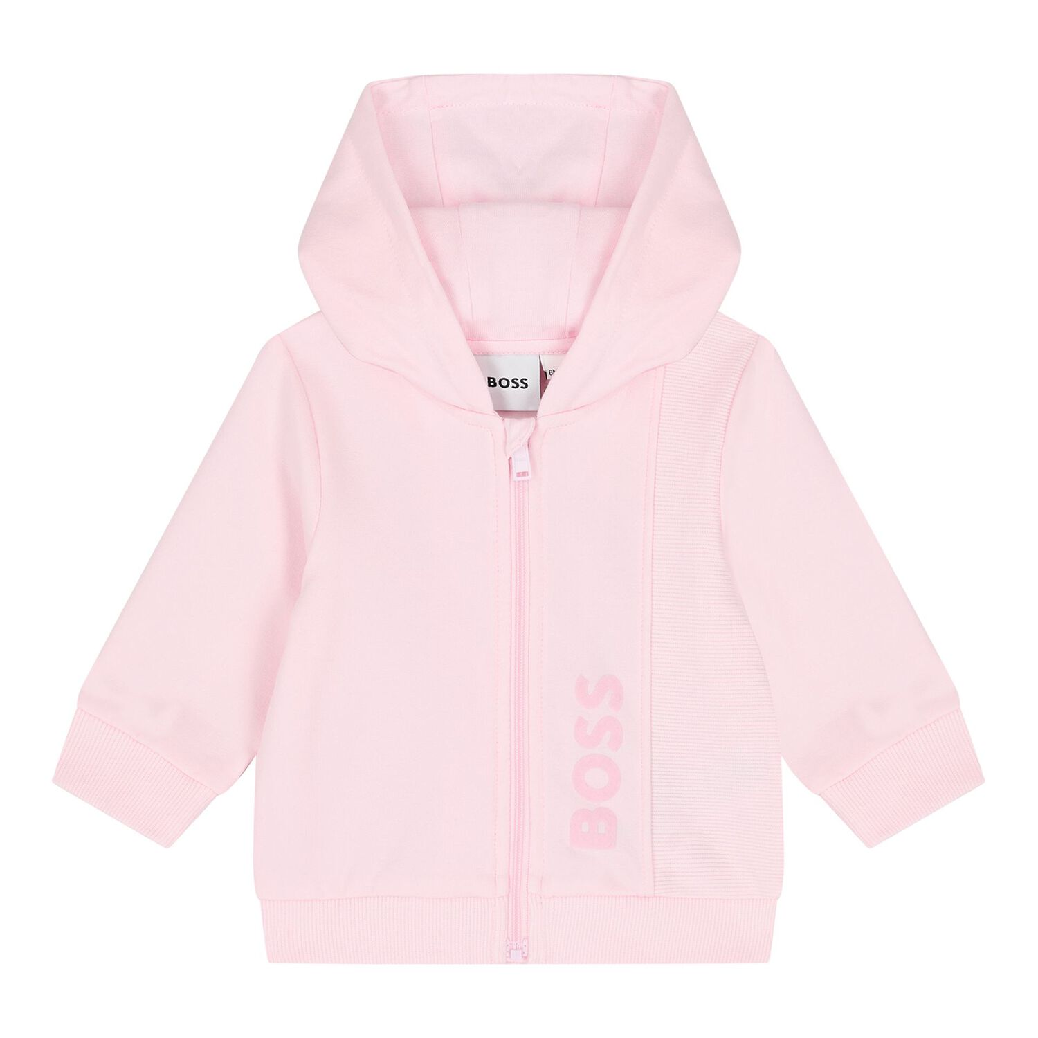 Baby Girls Pink & White Tracksuit Gift Set, 1, hi-res