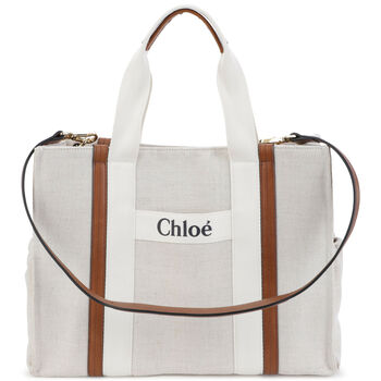 Ivory Logo Baby Changing Bag