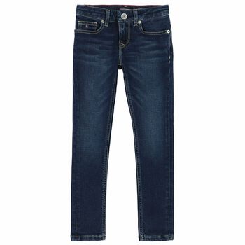 Girls Dark Blue Nora Jeans