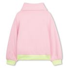 Girls Pink Ice Cream Zip-Up Top, 1, hi-res