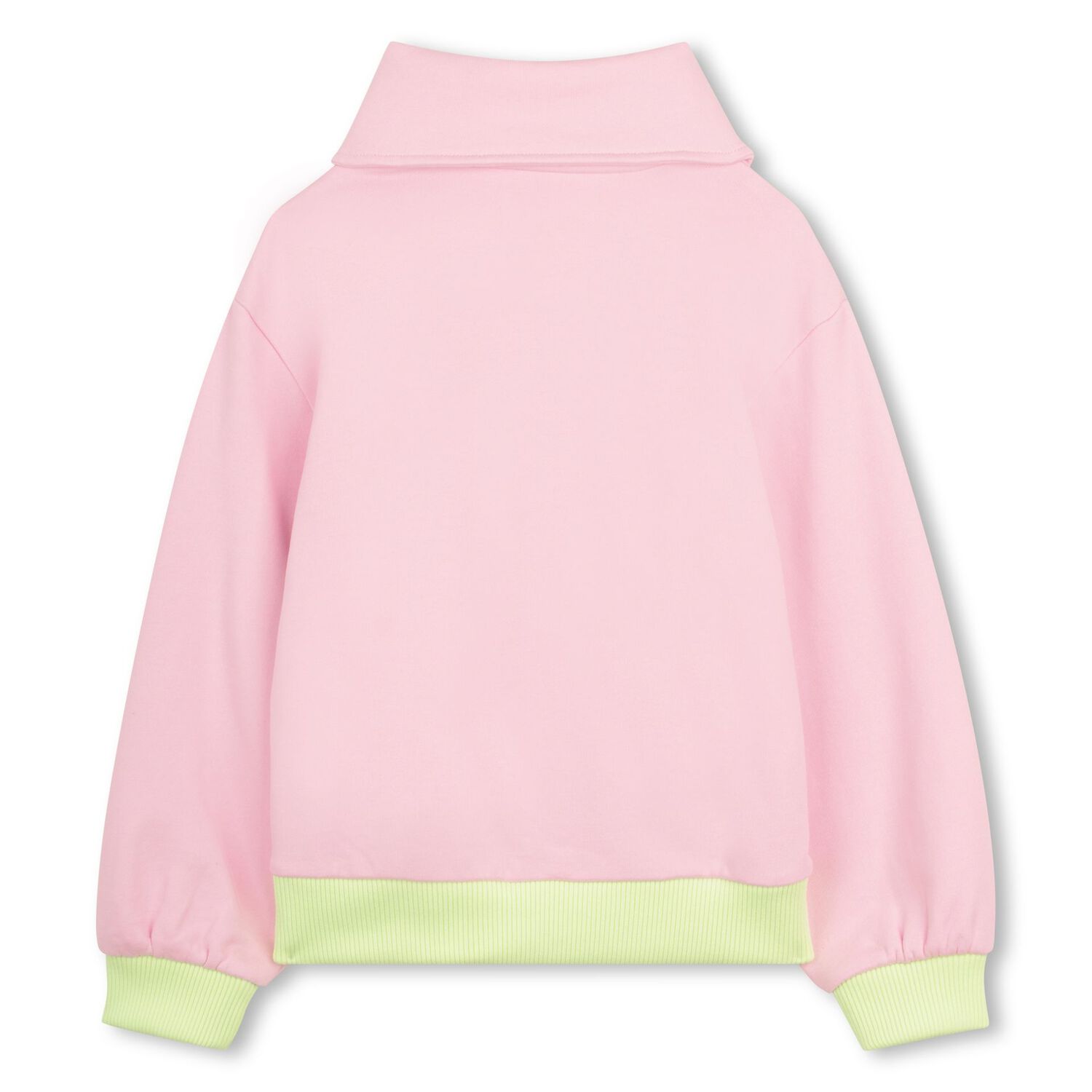 Girls Pink Ice Cream Zip-Up Top, 1, hi-res