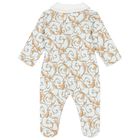 Baby Boys Blue & Gold Babygrow, 1, hi-res