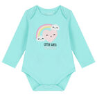 طقم بودى سوت بالشعار للبنات (4 قطع), 1, hi-res