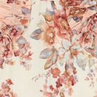 Girls Pink & Ivory Floral Blouse, 1, hi-res