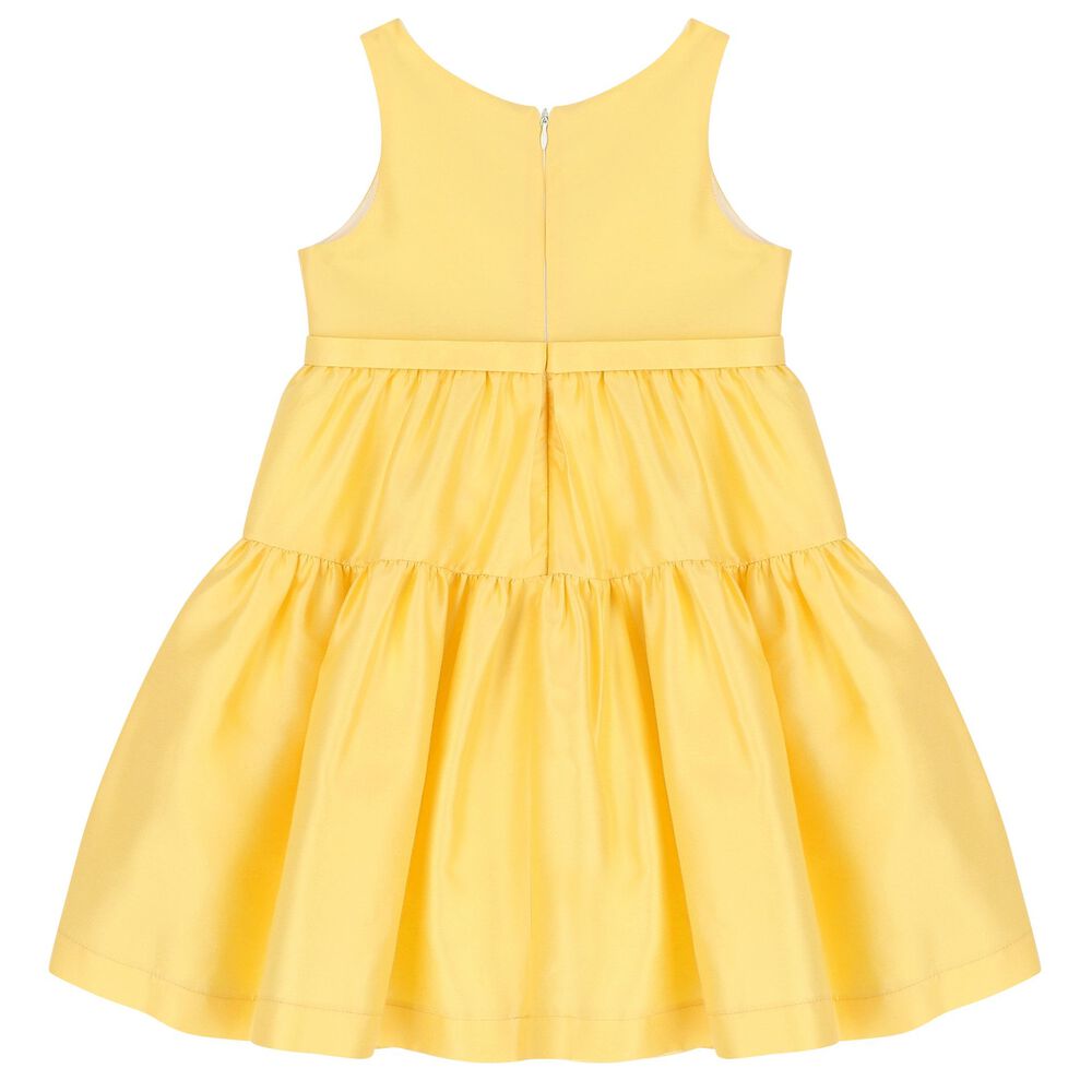 Balloon Chic Girls Yellow Dress | Junior Couture UAE