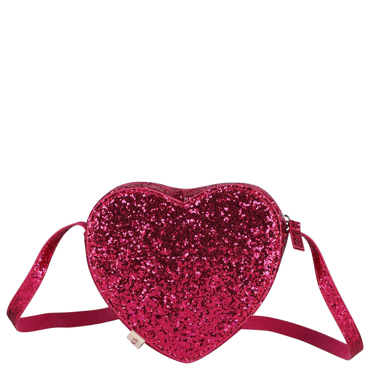 Girls Pink Bow & Cherry Handbag, 1, hi-res