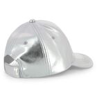 Girls Mini Me Silver Logo Cap, 1, hi-res