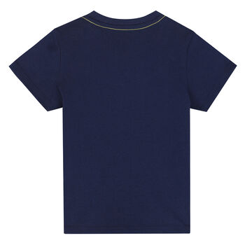 Boys Navy Logo T-Shirt