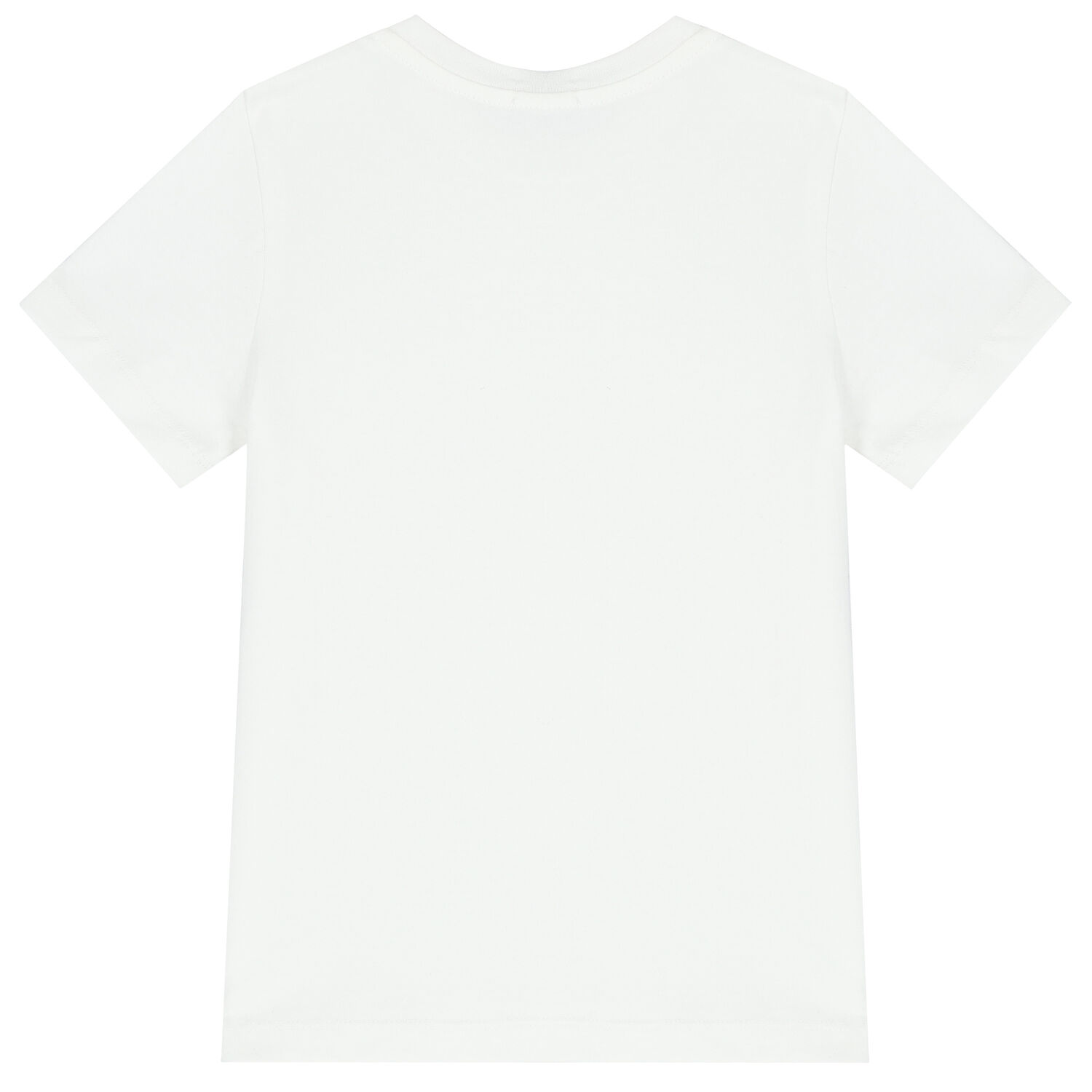 Boys White Logo T-Shirt, 2, hi-res