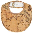 White & Beige Geo Map Babygrow Gift Set, 2, hi-res