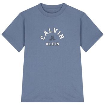 Boys Blue Logo T-Shirt