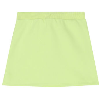 Girls Green Logo Skirt
