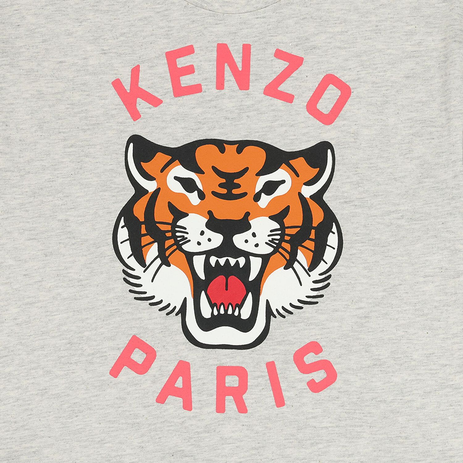 Girls Grey Tiger Logo Dress, 1, hi-res