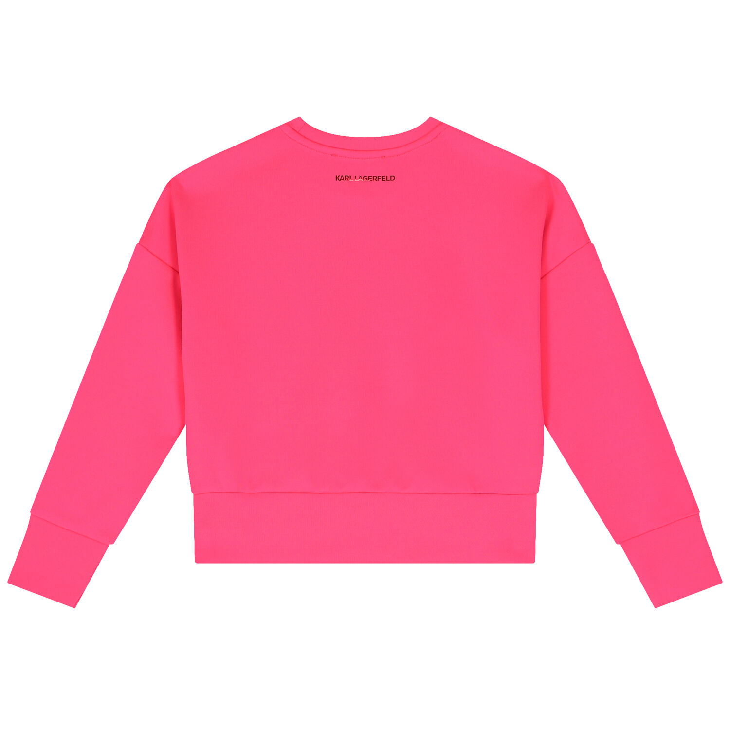 Girls Pink Choupette Logo Sweatshirt, 1, hi-res