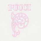 بطانية بنات أطفال مكشكشة باللون الأبيض, 1, hi-res