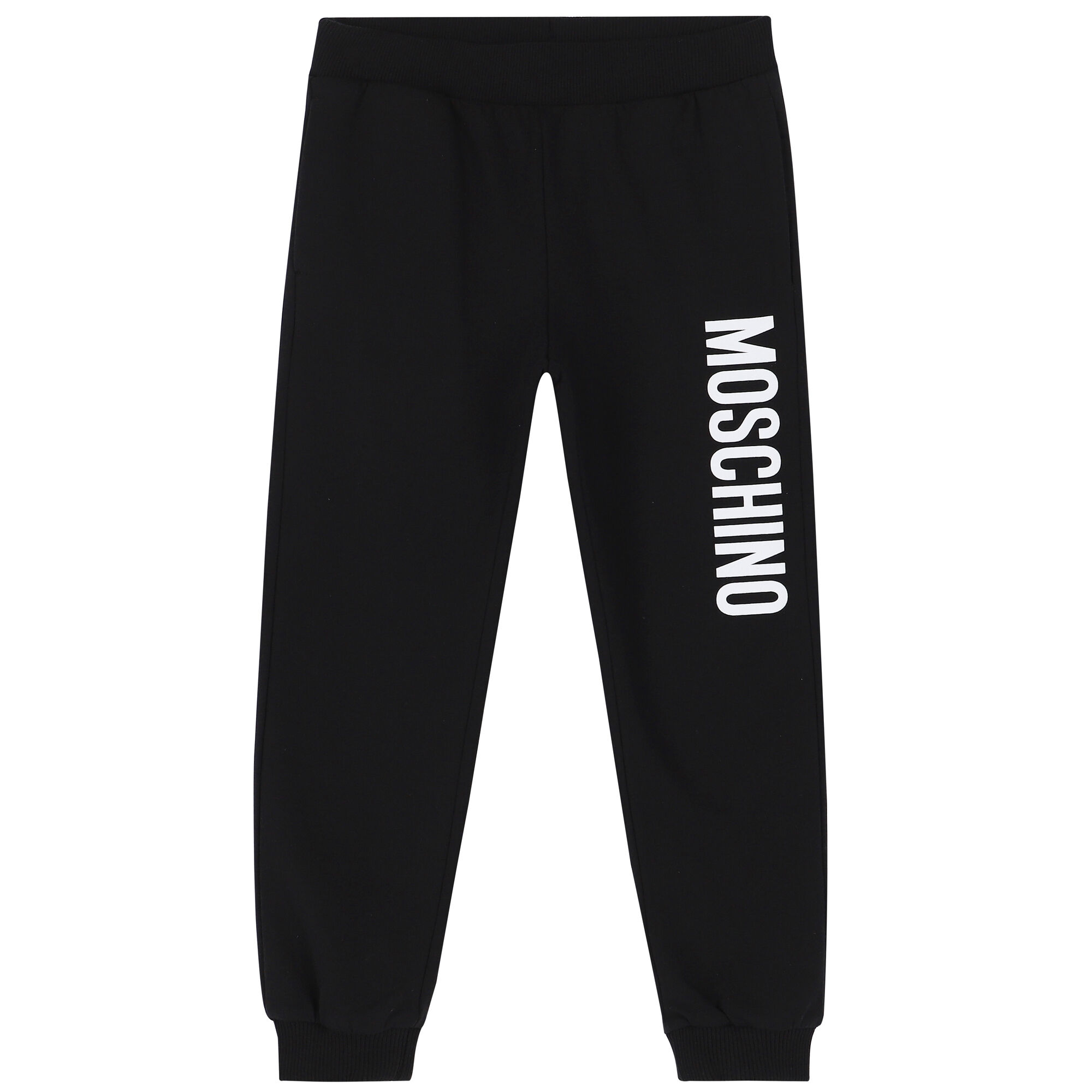Moschino Black Logo Joggers Junior Couture UAE