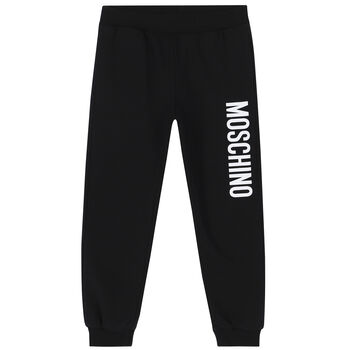 Black Logo Joggers