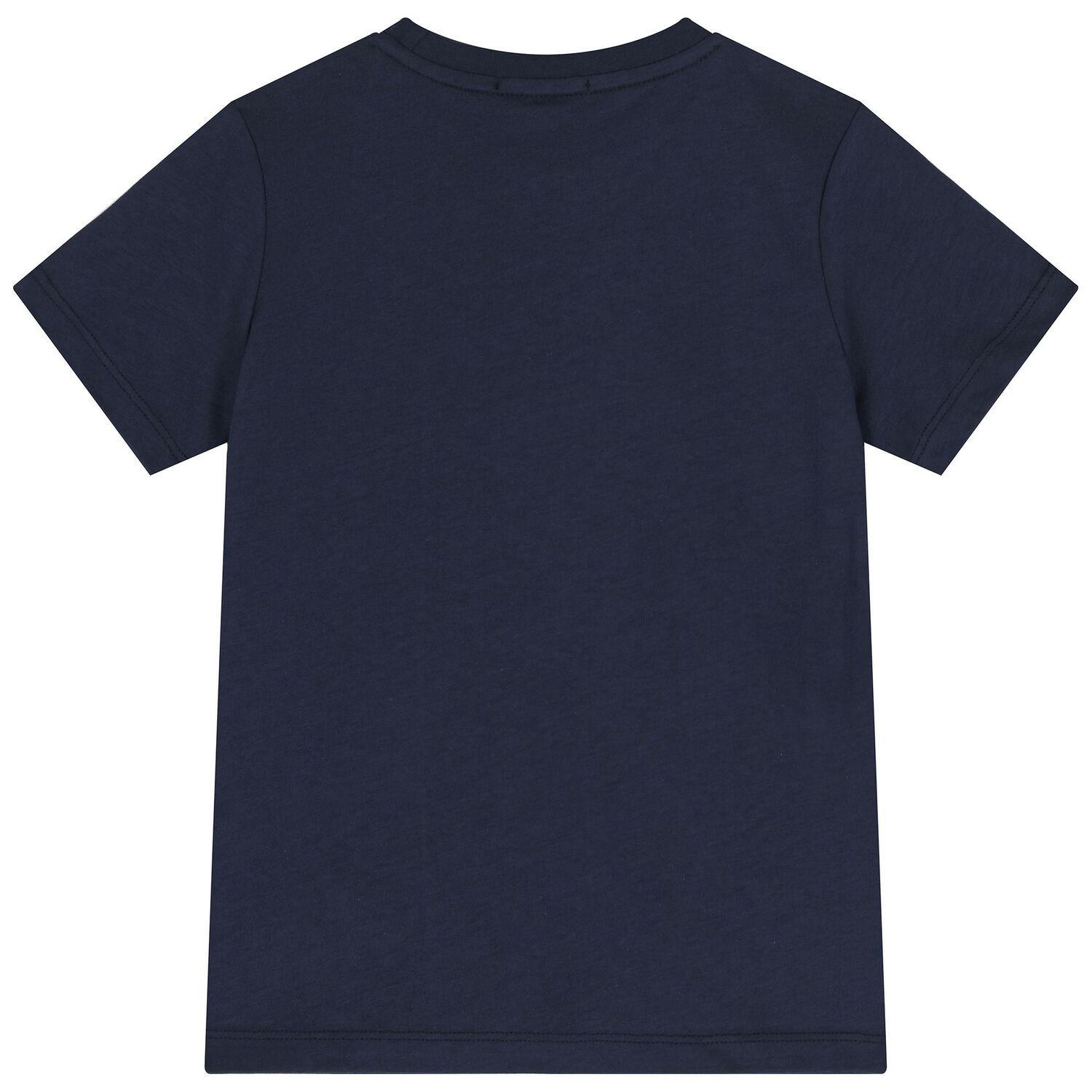 Boys Navy Blue Logo T-Shirt, 3, hi-res