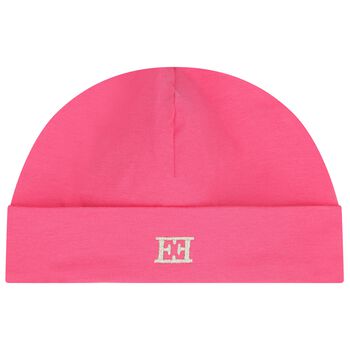 Baby Girls Pink Logo Hat