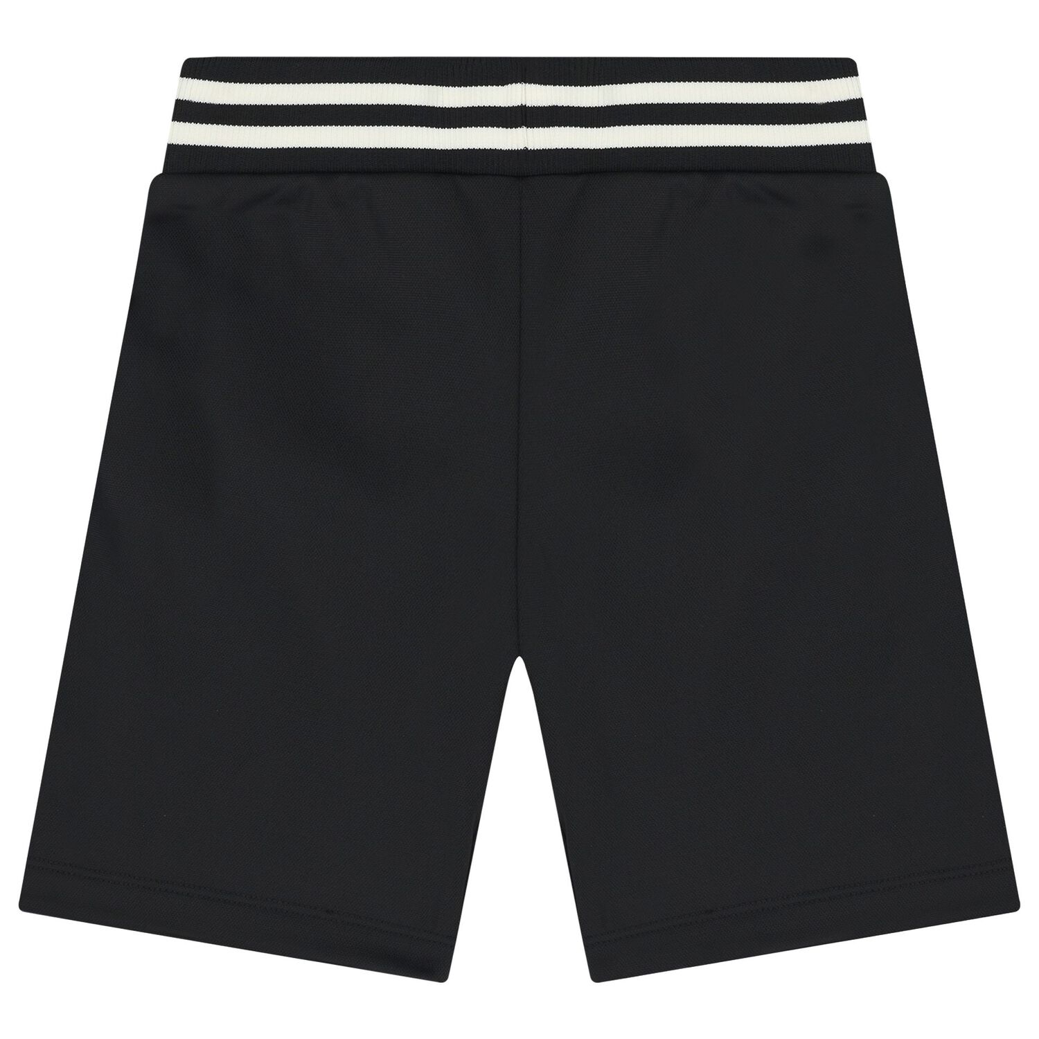 Boys Black Tiger Logo Shorts, 1, hi-res