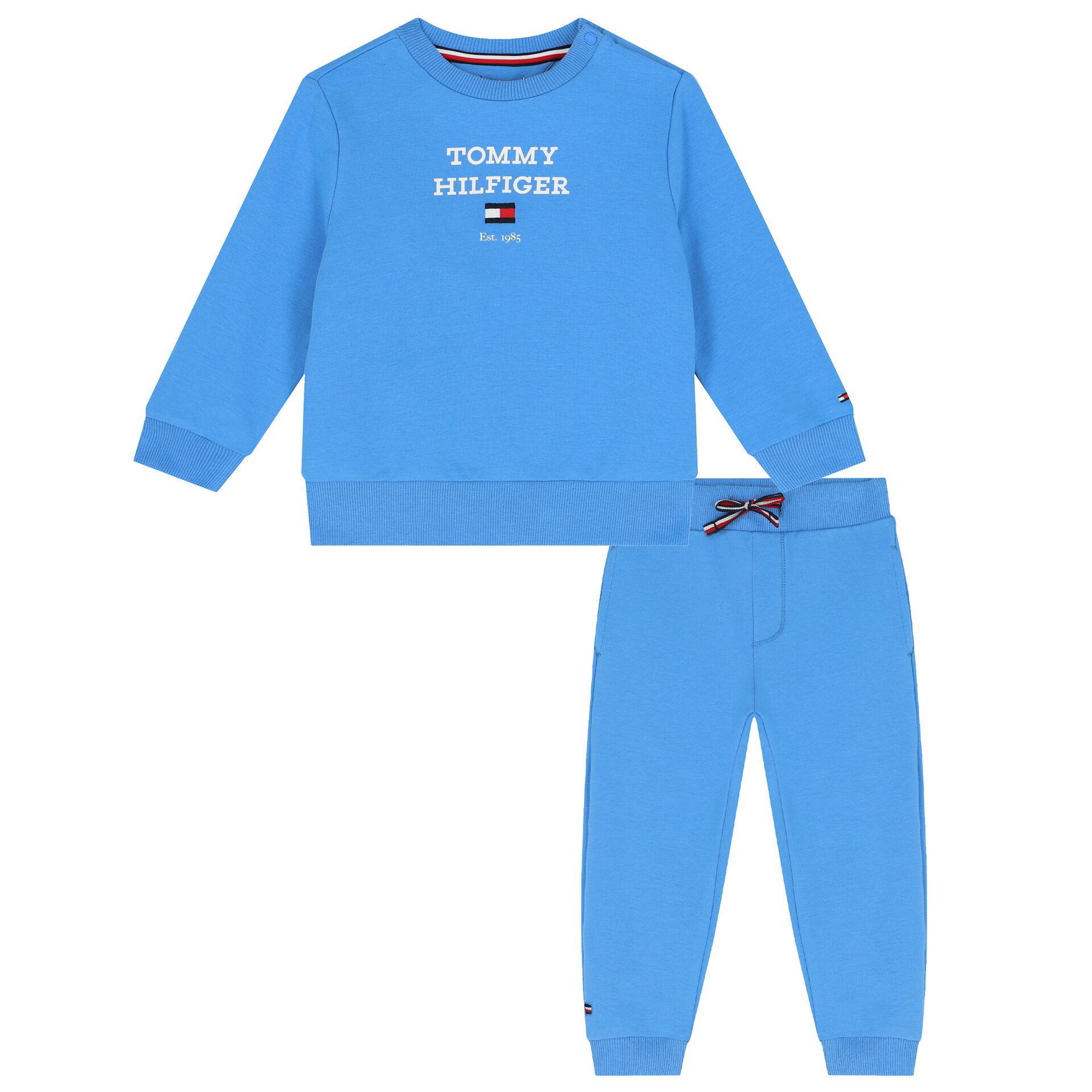 Baby tommy hilfiger sweat suit hot sale