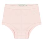 فستان بنات جيرسي باللون الوردي  , 1, hi-res