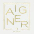 تيشيرت أولاد بالشعار باللون الأبيض والذهبي, 1, hi-res