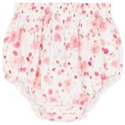 Baby Girls White & Pink Shorts Set ( 2-Pack ), 1, hi-res
