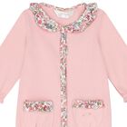 Baby Girls White & Pink Babygrows ( 2-Pack ), 1, hi-res