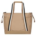 Beige Logo Baby Changing Bag, 1, hi-res
