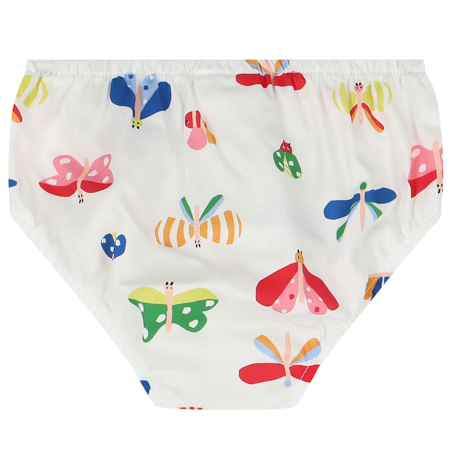 Baby Girls White Dress Set, 2, hi-res