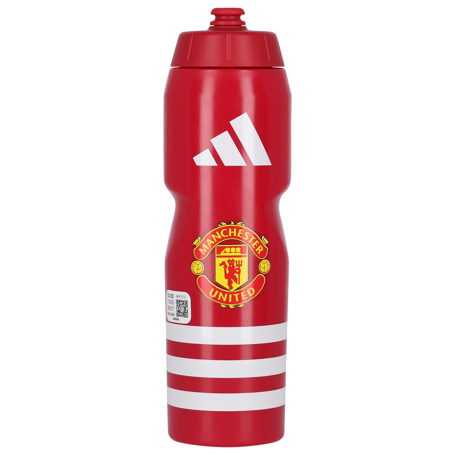 Red Manchester Logo Bottle Water, 1, hi-res