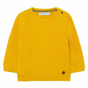 Younger Boys Yellow Knitted Jumper