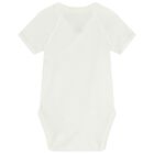 Baby Boys Blue & Ivory Whale Bodysuit ( 3-Pack ), 1, hi-res