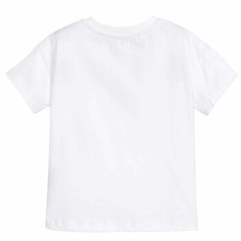 Girls White Etoile T-Shirt