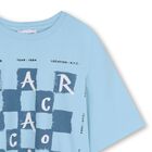 Boys Blue Logo T-Shirt, 1, hi-res