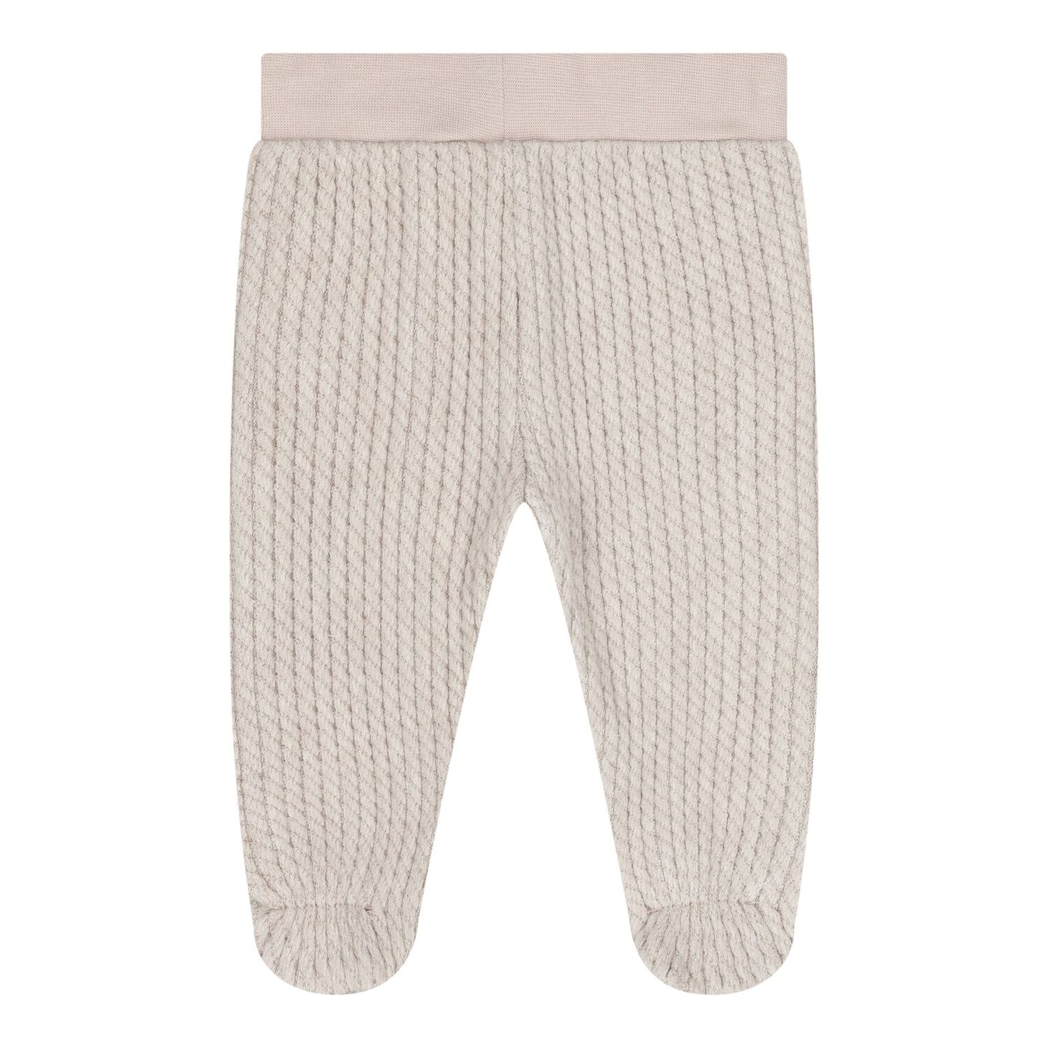 Baby Boys Ivory & Beige Trousers Set, 1, hi-res