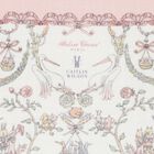 Baby Girls White & Pink Toile de Jouy Carr&eacute; Swaddle & Bib Gift Set, 1, hi-res