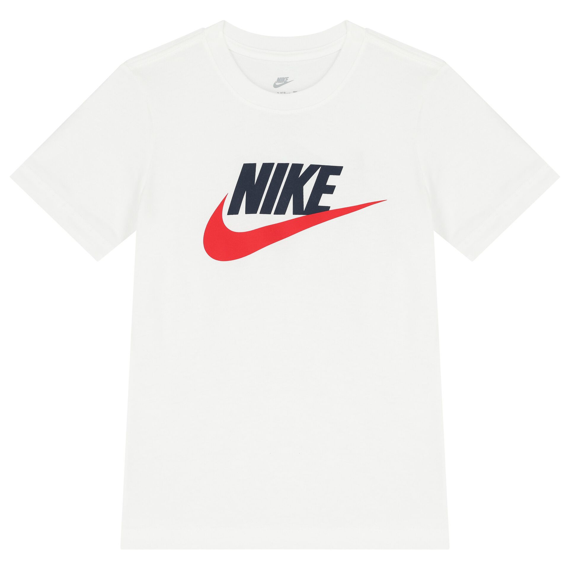 White nike logo t shirt top