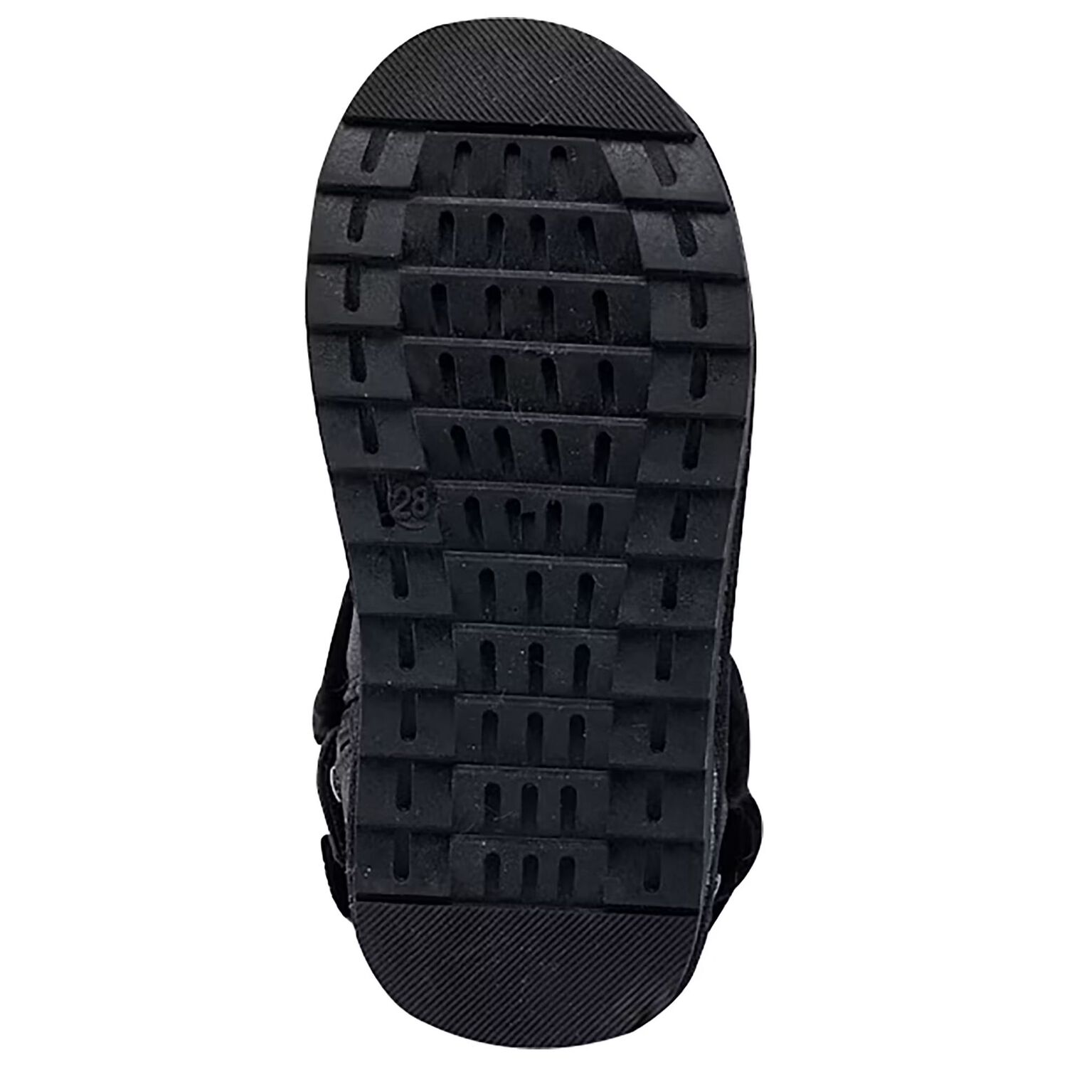 حذاء بنات من الجلد باللون الاسود , 1, hi-res