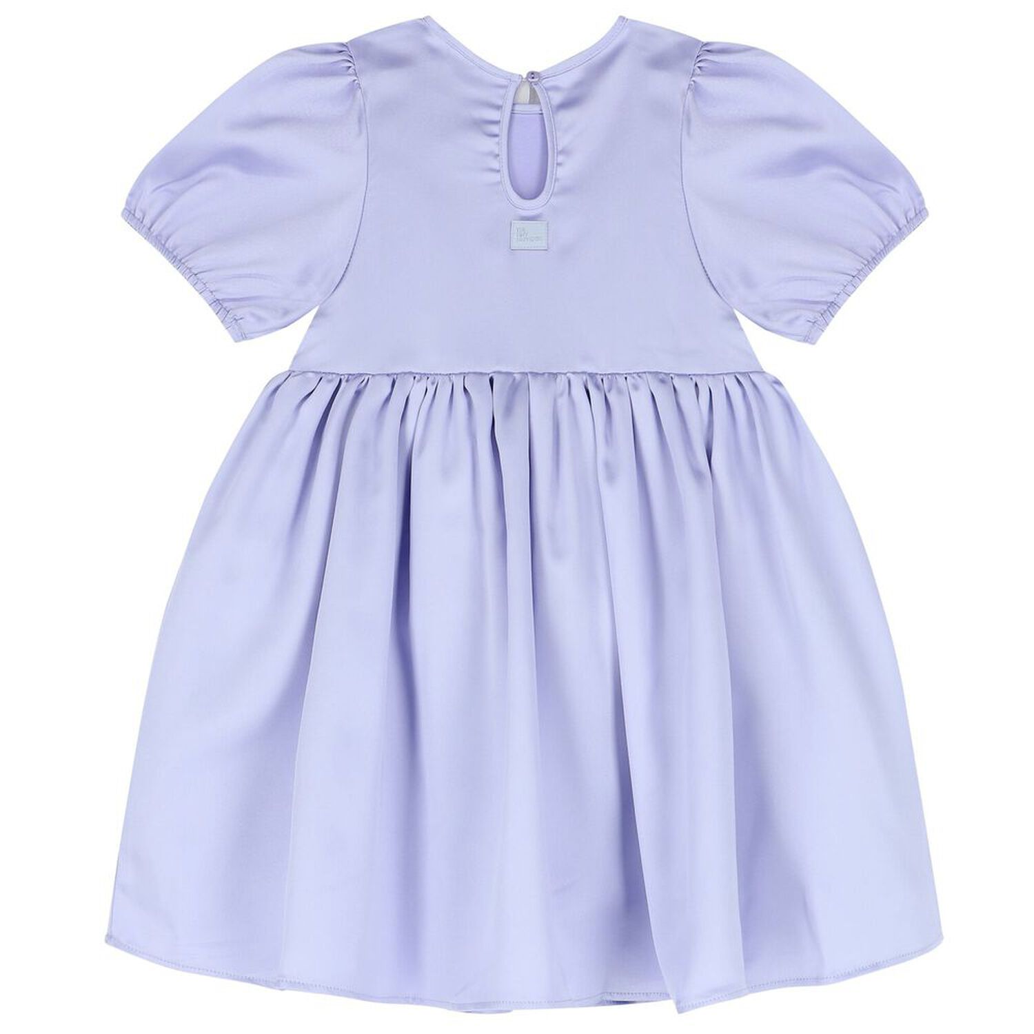 Girls Purple Flower Dress, 1, hi-res image number null