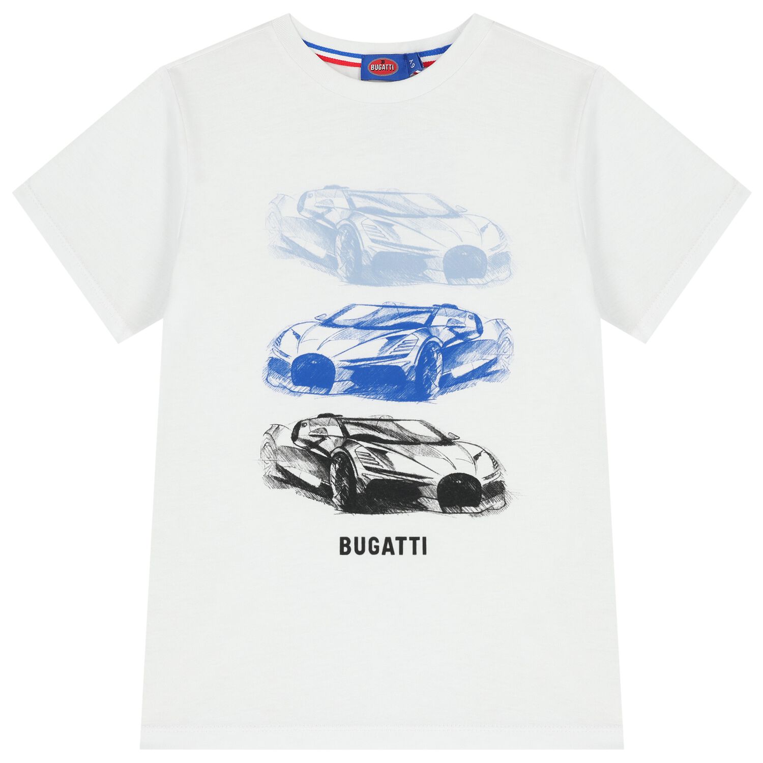 Boys White Logo T-Shirt , 1, hi-res