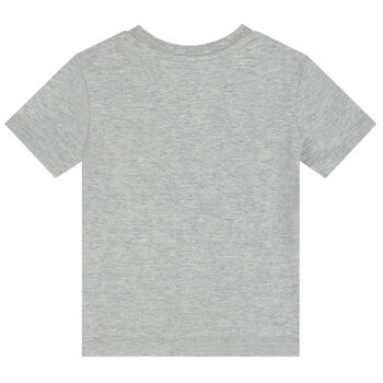 Baby Boys Grey Logo T-Shirt