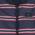 Boys Navy Blue Reversible Puffer Jacket, 1, hi-res