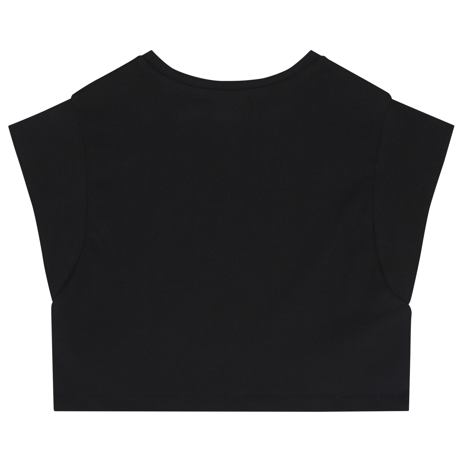 Girls Black Logo T-Shirt, 1, hi-res image number null