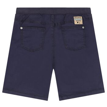 Boys Navy Blue Shorts
